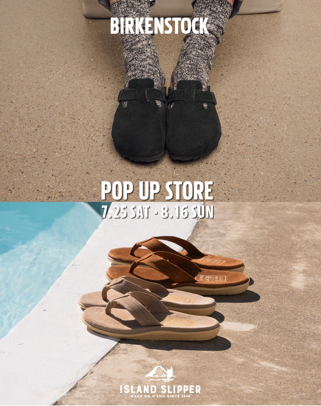  SLIPPER × REMI RELIEF × BEAMS 別注 今週末まで】ISLAND SLIPPER×REMI RELIEF×BEAMS+ ISLAND SLIPPER POP
