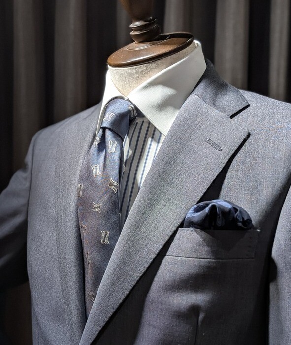 麻布テーラー別注】DORMEUIL SUPER BRIO モヘアスーツ！ | 麻布