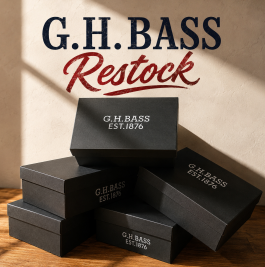 G.H.BASS Restockのお知らせ