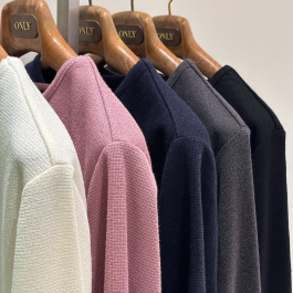 【ONLYの隠れた名品】クルーネックニット