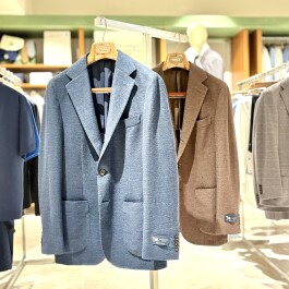 【リネン×ジャージー】爽やかな新作ジャケットが登場！