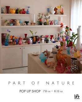 PART OF NATURE　POP UP SHOP