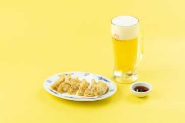 サッポロ 黒ラベル／揚げ餃子6個