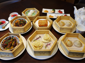 白桃美人点心コース