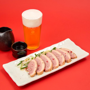 ザ・プレミアム・モルツ / 日本酒 / 紅茶鴨スモーク