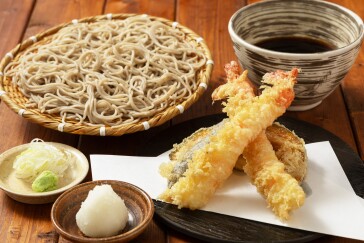 大海老のおろし天せいろ