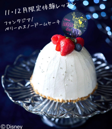 ファンタジア/ベリーのスノードームケーキ