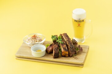 サントリー ザ・プレミアム・モルツ／アメリカンスペアリブ500g